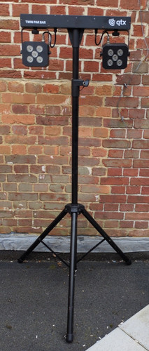Qtx twin par bar - rgbw, 2