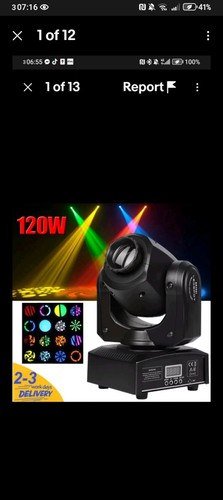 120w led moving - head, light