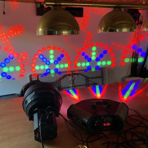 Disco lights led x3 - dj,