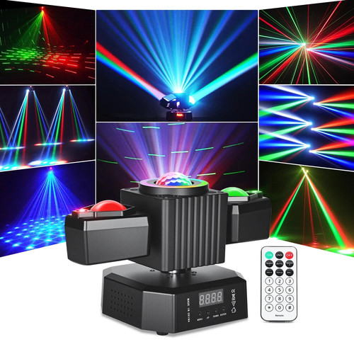 Moving head party - head, light