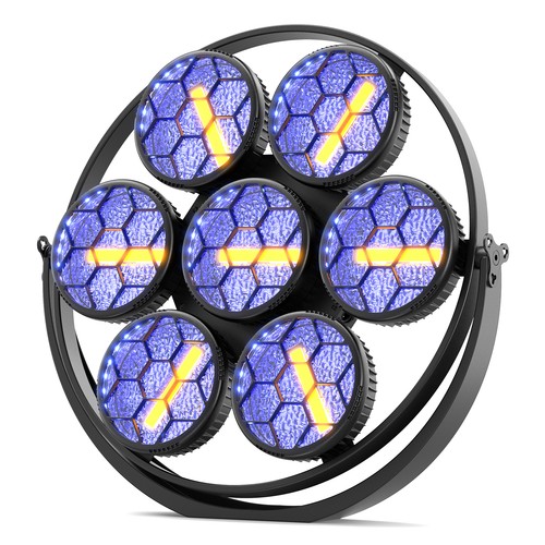 490w cob led golden rgb - cob, golden+rgb
