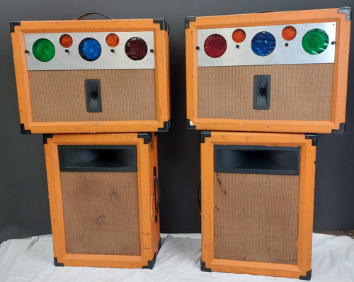 Vintage disco speakers - vintage,