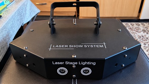 Laser show system dual lens - laser,